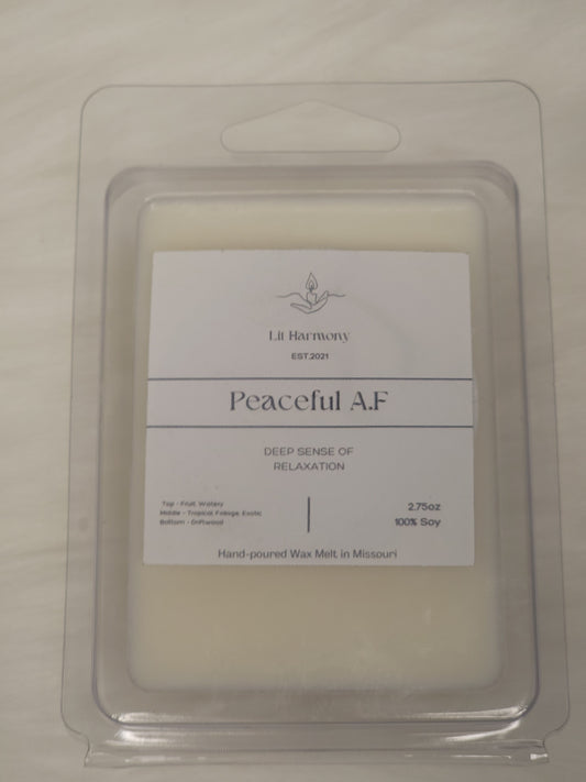 Peaceful A.F. Wax Melt