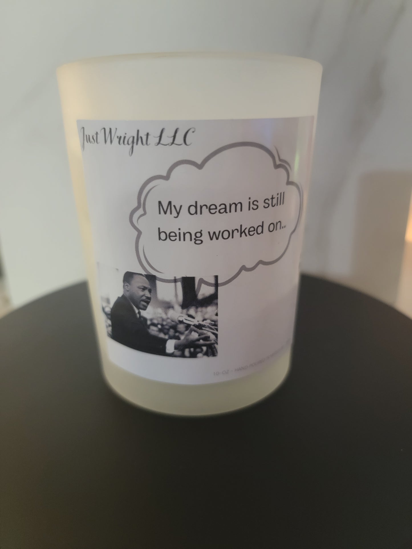 Martin Luther King Candle